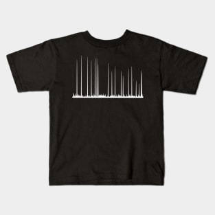 Chromatogram, white Kids T-Shirt